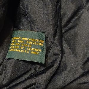 Vintage William Barry Lamb Skin Bomber Jacket